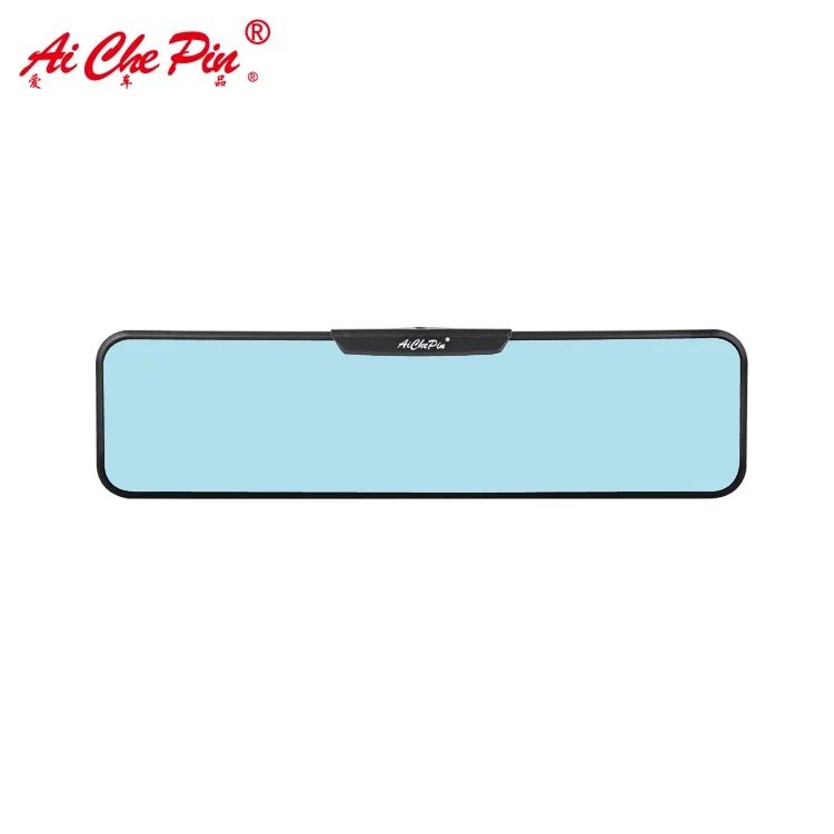 Custom Car Blue Rearview Mirror Auto Reverse Back Parking Wide Angle Interior Mirror