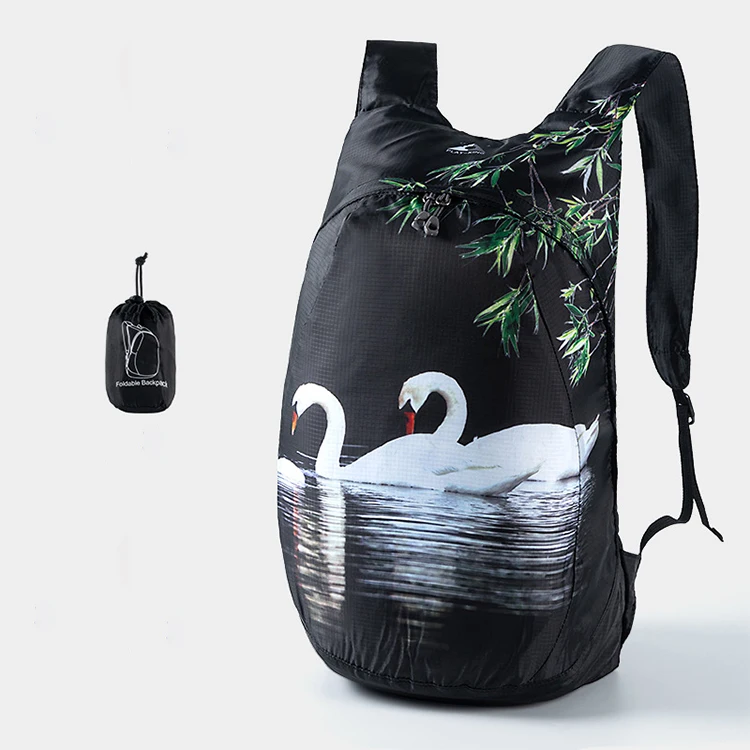Легкий складной рюкзак, складной ультралегкий мужской и женский уличный складной портативный дорожный рюкзак