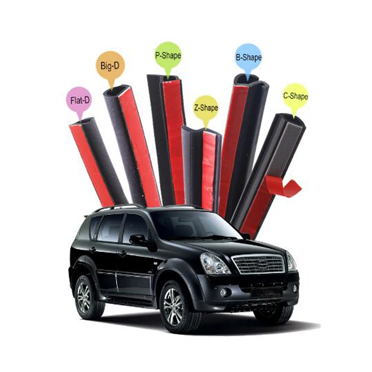 Уплотнительная резиновая уплотнительная лента для Ssang Yong Rexton Rodius Kyron