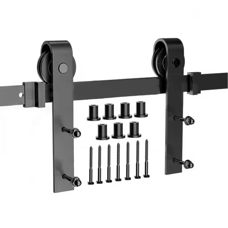 For America Sliding Door Barn Track Hardware Wood Barn Door Rail Hardware Sliding Door Track System Kit
