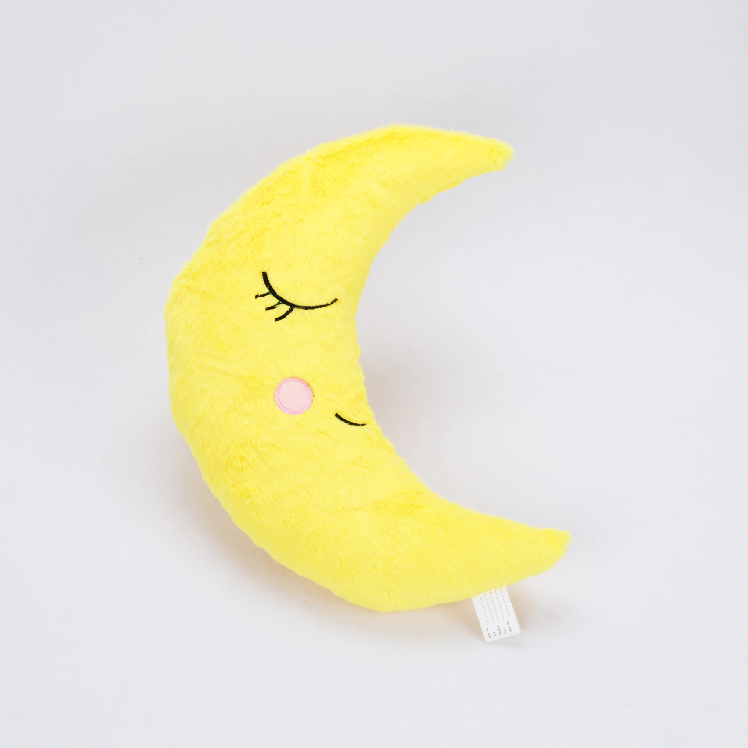 fashion cute baby head decorative Smiling half Moon pillow cushion