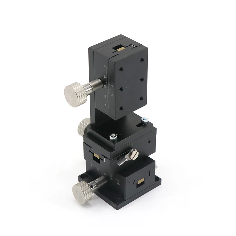Hong To LWD4060  XYZ  Linear Positioning Stage Dovetail For CCD Position Lab Optical