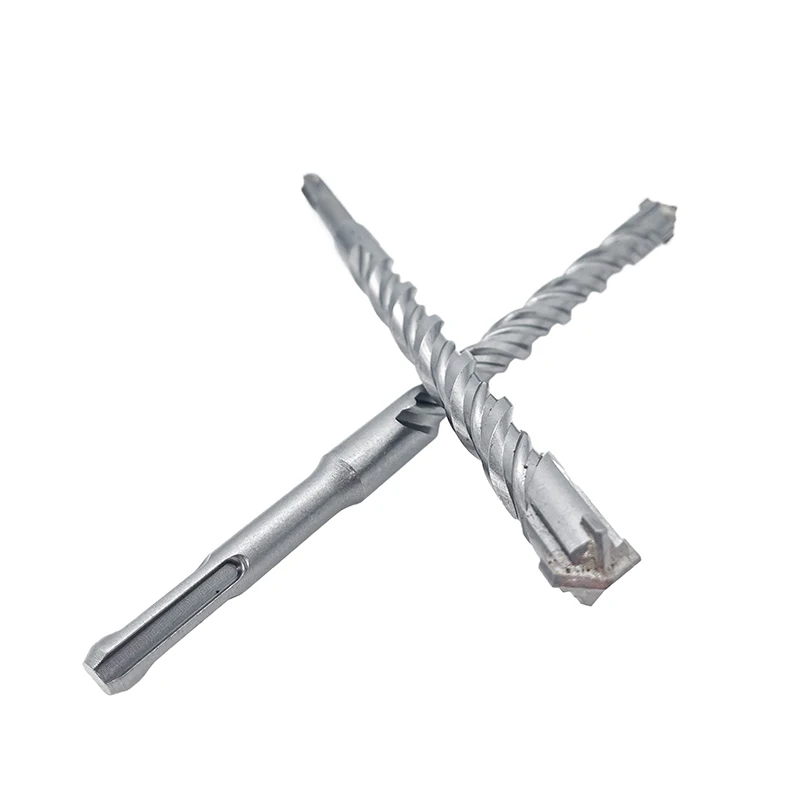 EUROCUT Carbide Cross Tip 4 Cutters Brocas SDS Max Rotary Hammer Drill Bits for Granite Concrete Rock Stone