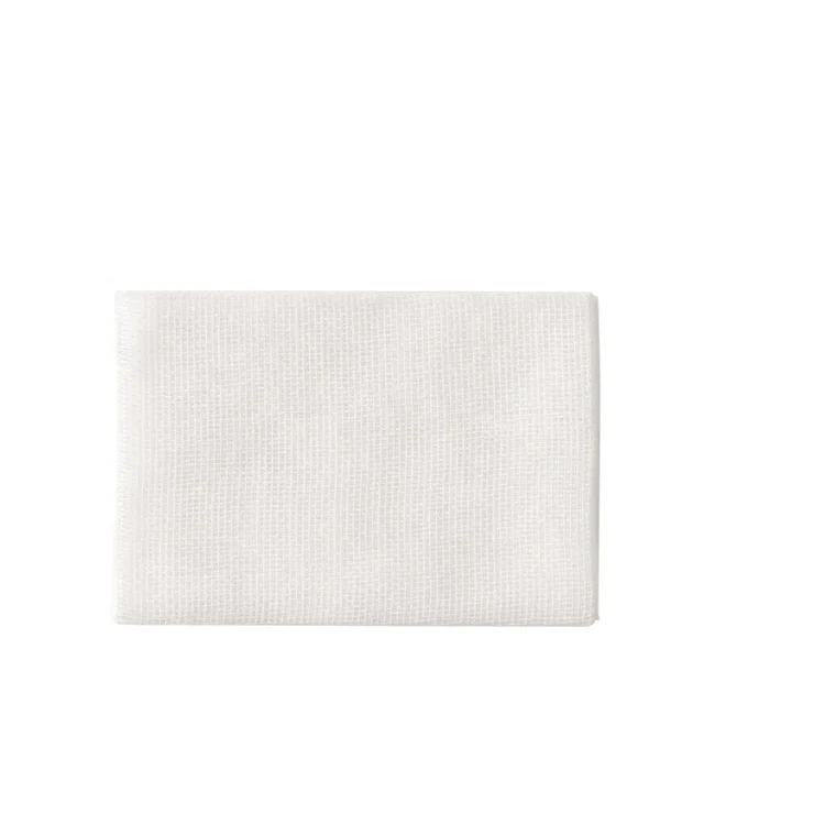 Disposable absorbent gauze sheet surgical piece dressing non-sterile