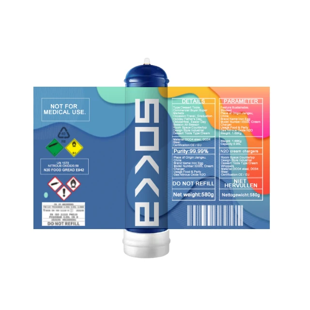 Whipped Cream 8g Whipped N2o Gas Charger Packed