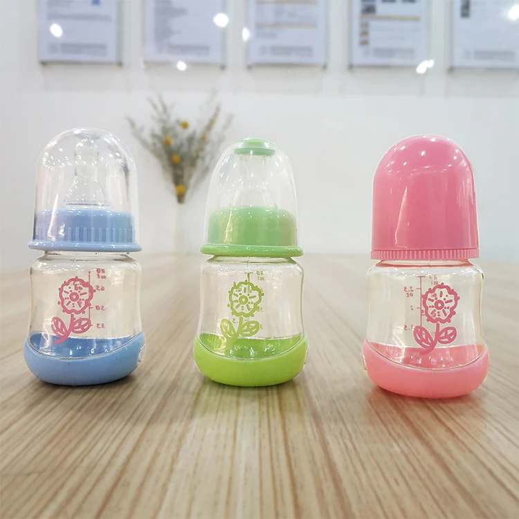 wholesale cheap 2oz 60ml  PC new baby milk  bottle baby feeding bottle with nipple