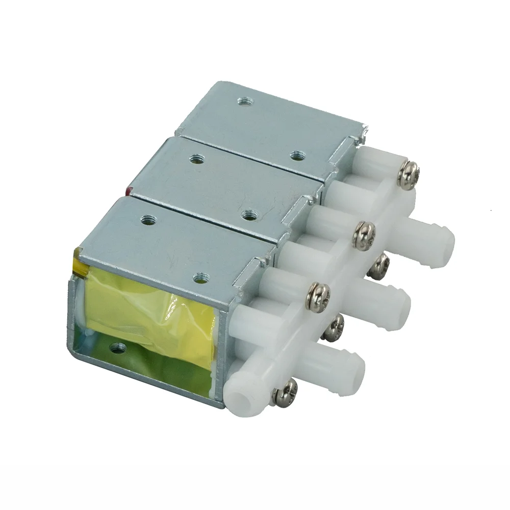dc 12 v to 24 v micro 24 volt medical devices medical equipment latching 3-way solenoid valve