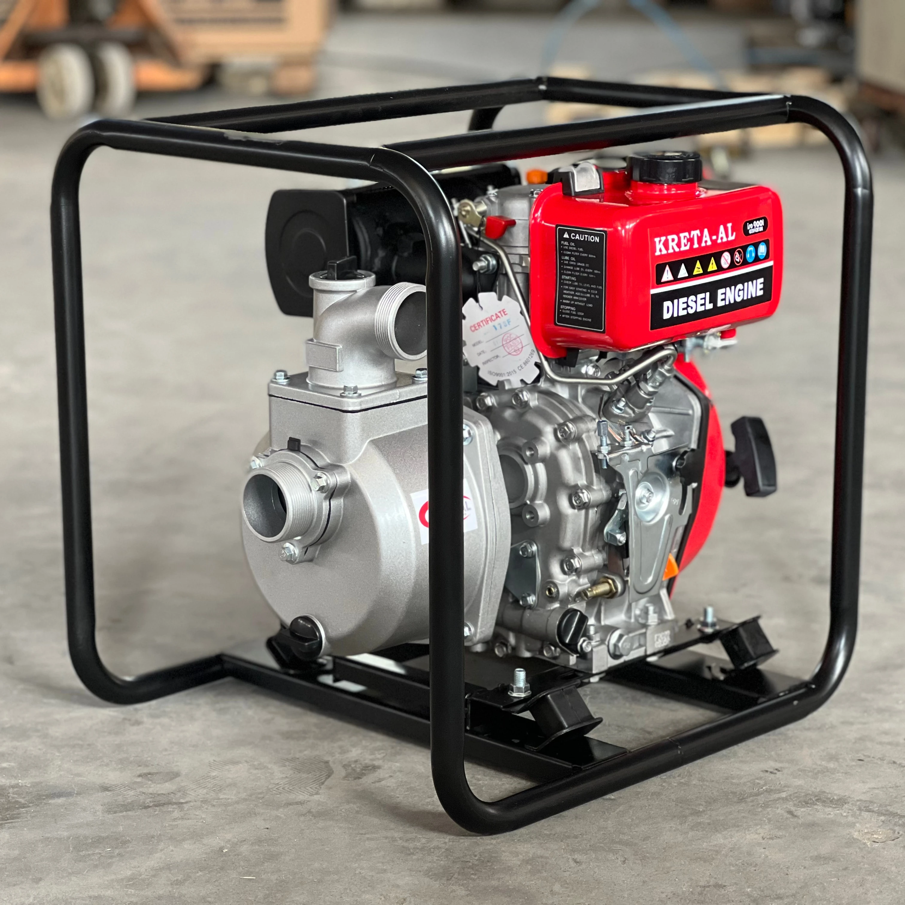 Portable Farm Irrigation Water Pump Diesel Engine Drive Irrigation Water Pump