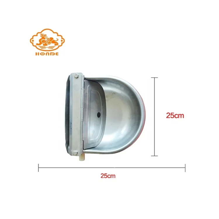 Automatic Stainless Steel Float Type Livestock Cattle Horse Sheep Cow Pig Drinker Trough Pig Drinking Water Bowl