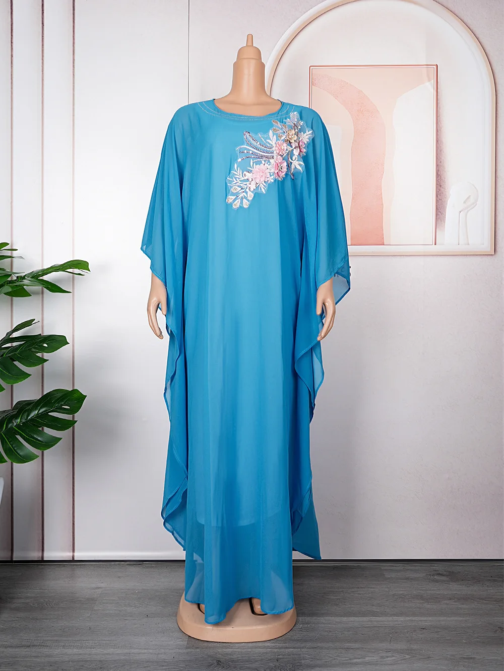 Abayas Women Dubai Luxury African Muslim Dress Caftan Marocain Evening Party Dresses Boubou Robe Djellaba Femme African Clothes