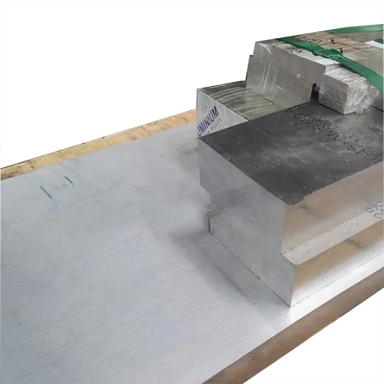 High Strength 6061 T6 Extruded Aluminum Square Bar Rectangular Rod Profile Billet Solid Aluminium Bar