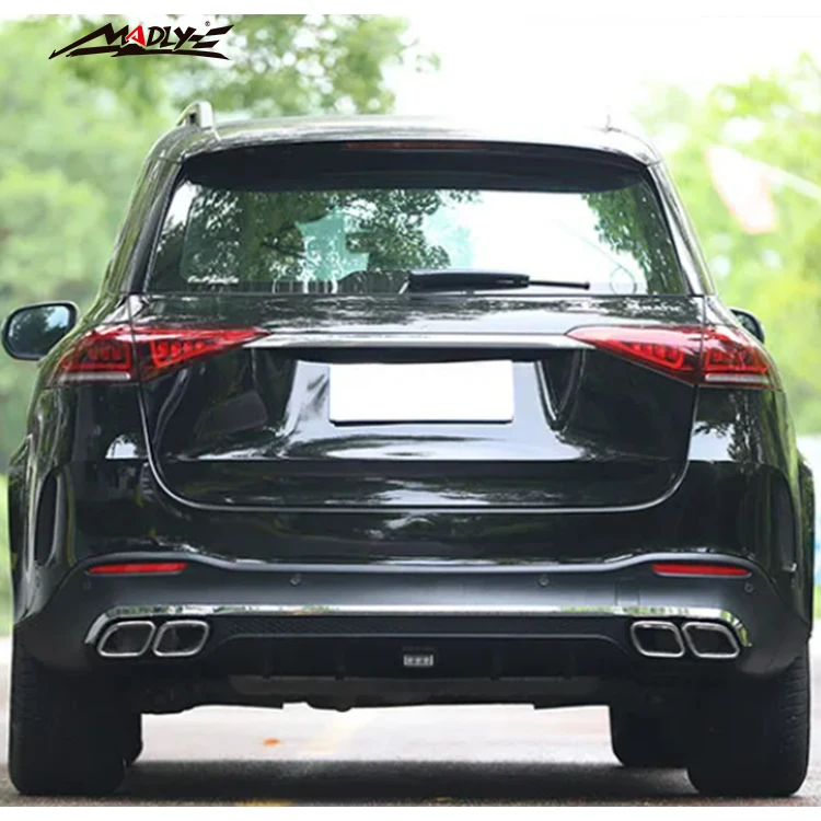 Perfect Installation body kits For Mercedes Benz GLE W167 Upgrade to GLE63 AMG Body kit Front Bumper Rear Bumper Grill Wheel Arc