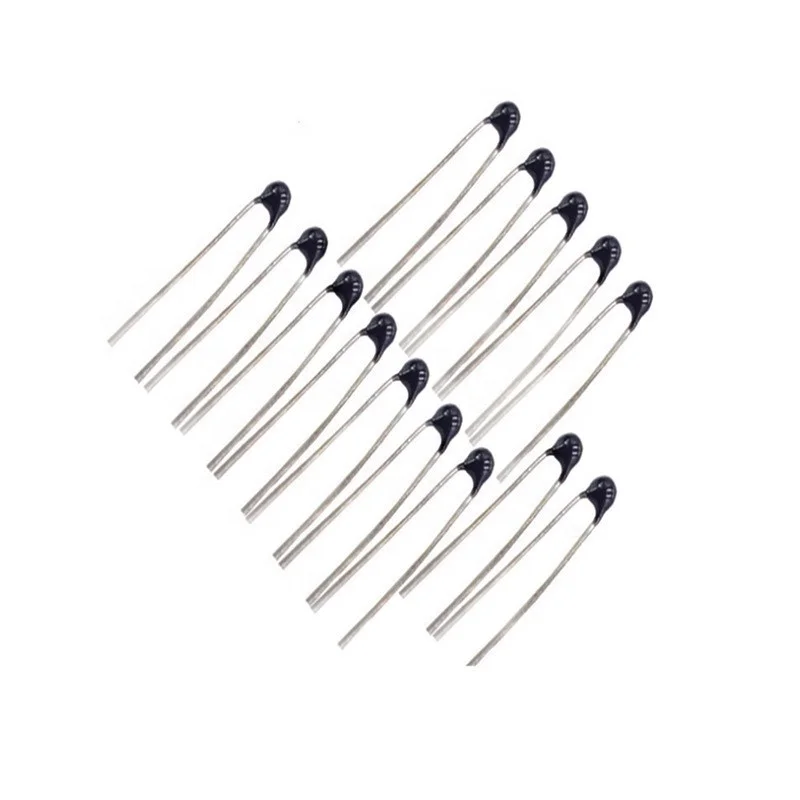 NTC Thermistor MF52 Thermistor 1K 2K 5K 10K 15K 20K 30K 50K 100K 3435 3950 4100 4250 4500 B Value 1% PVC Or Enamelled Wire