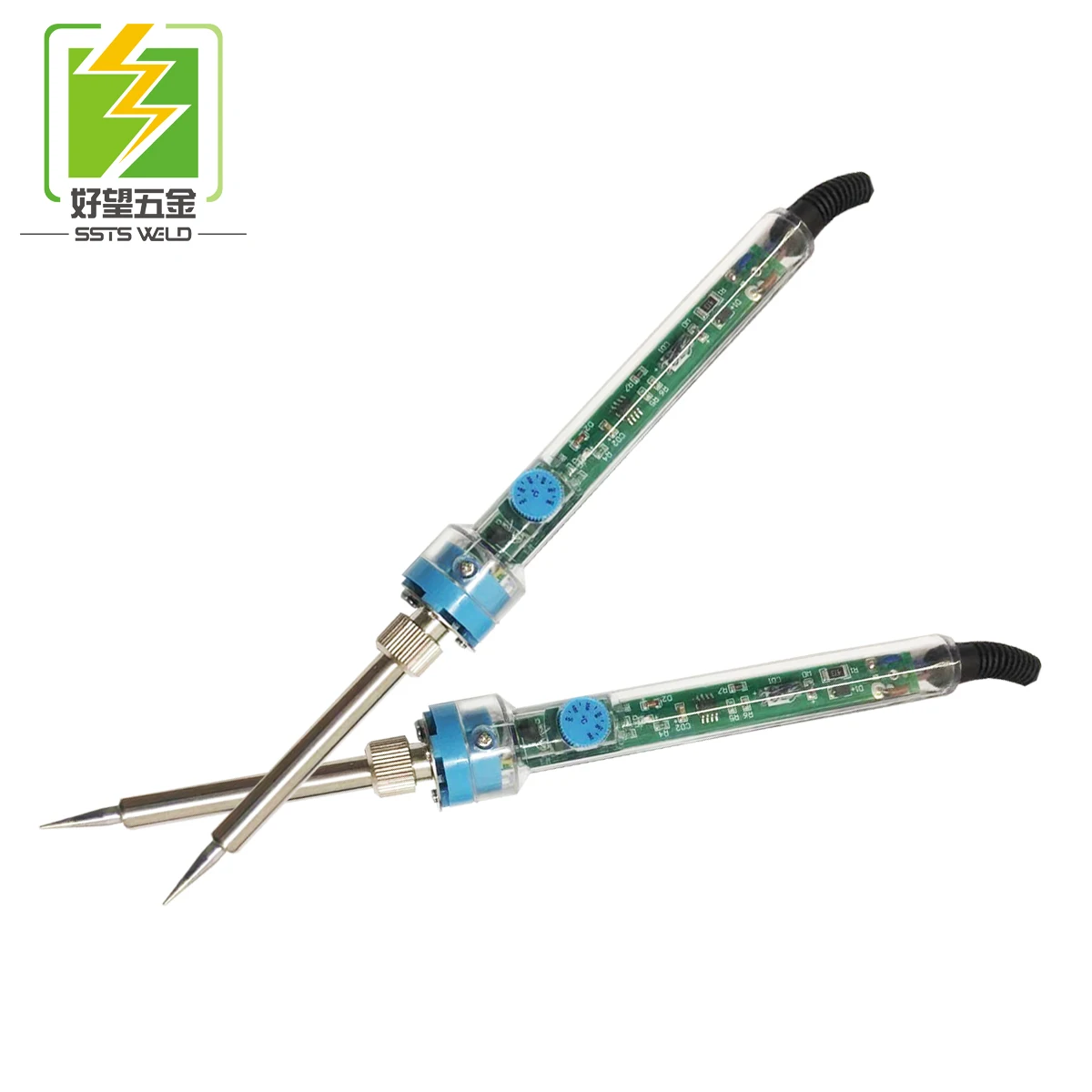 Replaceable adjust temperature 60W soldering iron for cell phone and tricycle repair Electric Soldering Irons