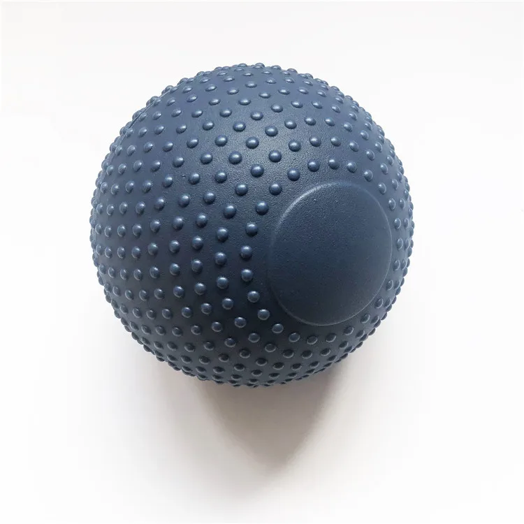 12.5cm solid trigger point body small round bump myofascial release foot massage roller ball with spikes
