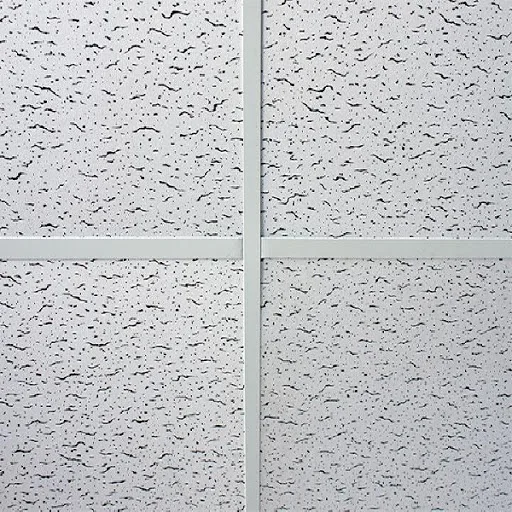 High Quality PVC coated gypsum ceiling tiles 60x60cm