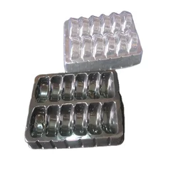 Manufacturers wholesale best price cake dessert cookie biscuit macaron gift plastic box package with insert tray divider