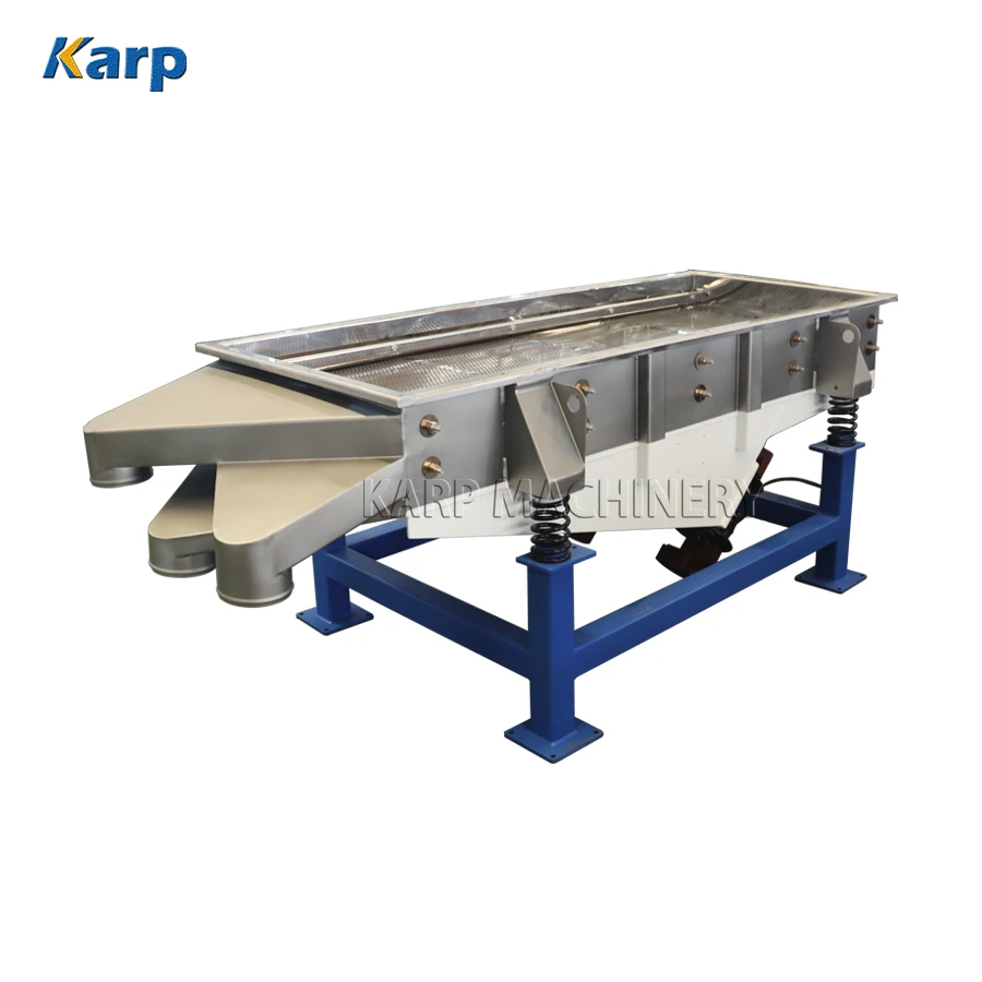 Coco Fertilizer Vibro Sifter Broken Coconut Shell Linear Vibratory Screen Sieve