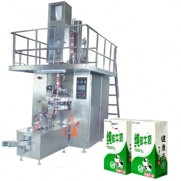 
125ml Herbal Tea Production Line Automatic Carton Box Aseptic Filling Machine 