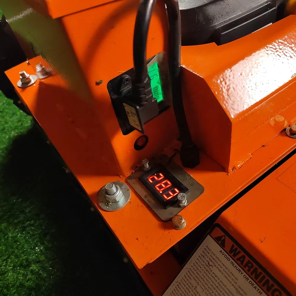 Sinolink 2021 New design Home Use Remote Control Slope Lawn Mower Cordless Electric Lawn Mower