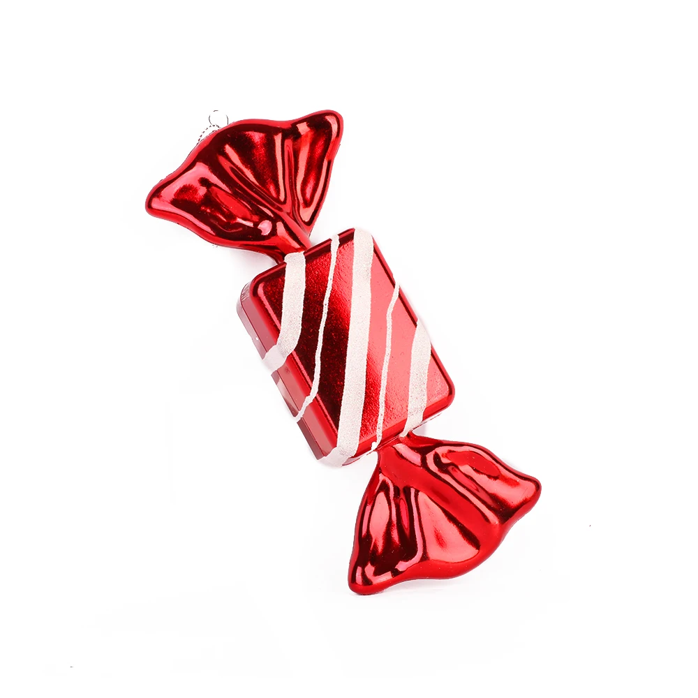 Christmas 2024 Plastic Candy With Hand Painted Tree Decoration For Tree