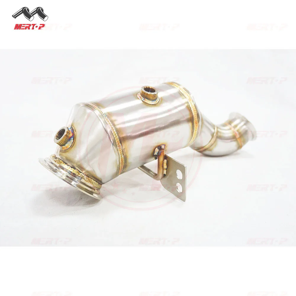 Выхлопная труба Mertop SS304 для Benz V-band W212 W205 C200 C260 C300 E260 E300