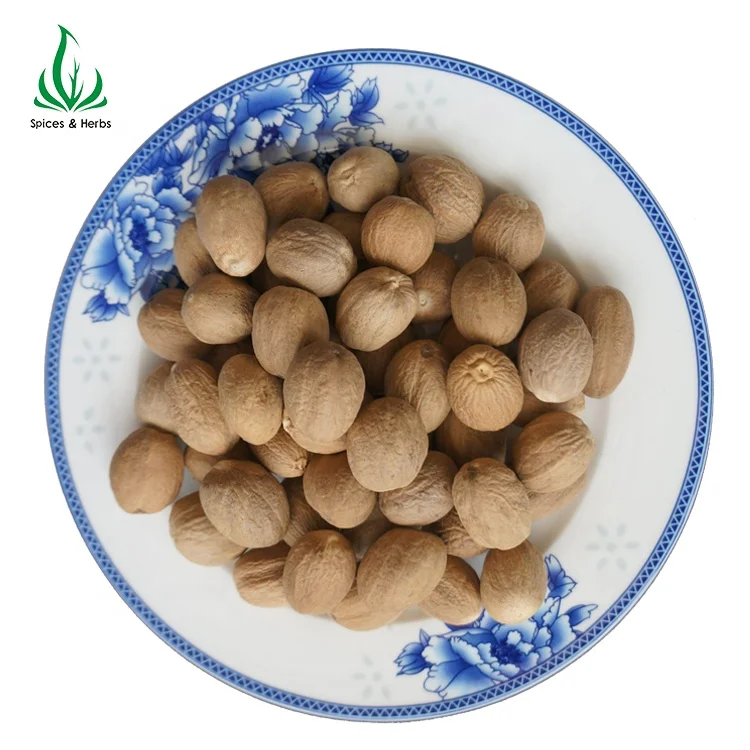 
China spices&herbs supplier wholesales spices raw material nutmeg seeds nutmeg mace with high Quality and low price 
