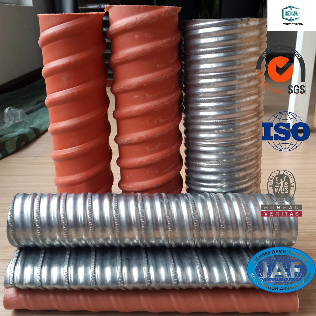 70mm round galvanized corrugated steel pipe price shall be used for prestressed concrete