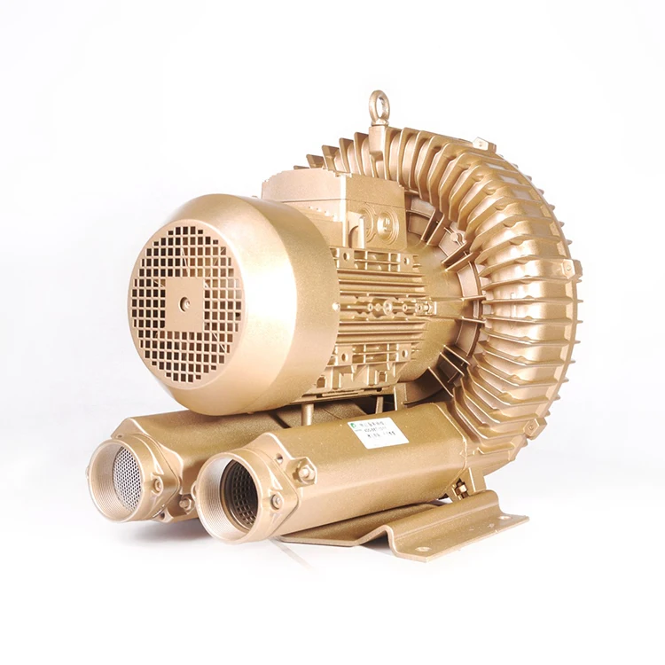  0.85kW 1.2hp Three Phase Single Stage Industrial Air Pump Side Channel Ring