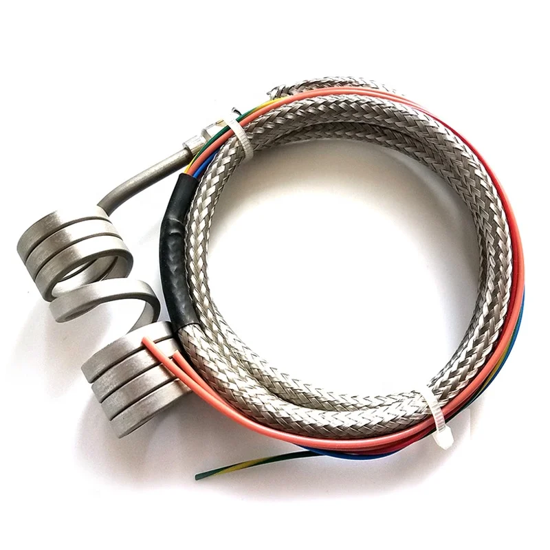 2.2x4.2mm square spiral coil heater 100 watt coil hot runner heating element