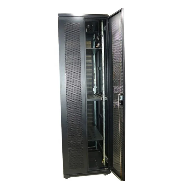19in DDF Mesh Data Center Server Case 800 * 800 Vented Floor Standing 42U Network Rack Cabinet