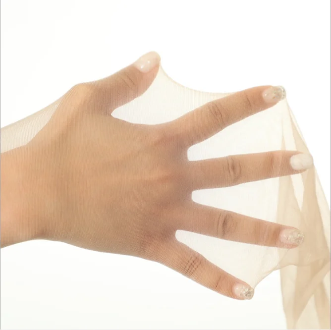 Manufacturers wholesale Women Stockings Fashionable Silk Sheer Knee High Hosiery Lace Top Thigh-high Stockings