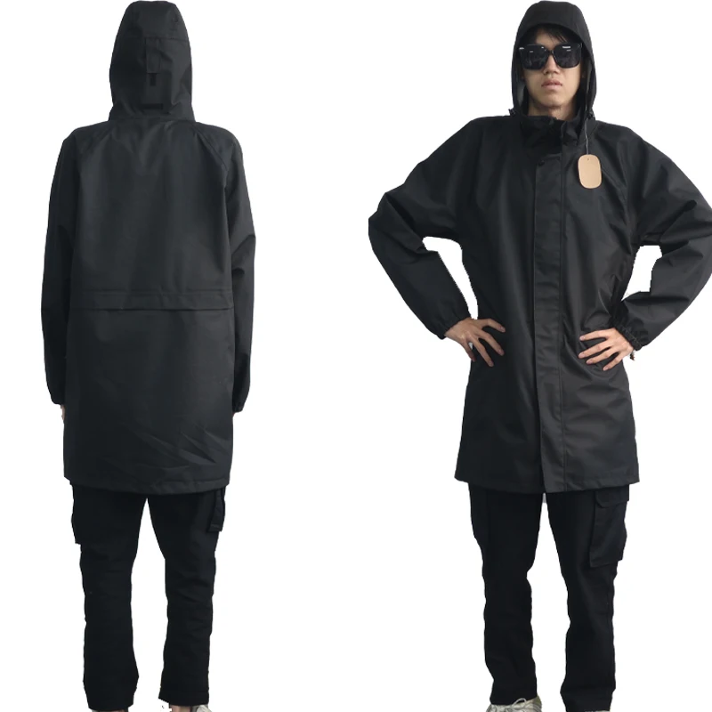 OEM Ultralight Rain Jacket 3 layers breathable moisture permeable Packable Outdoor Jacket For Mountain Running hiking
