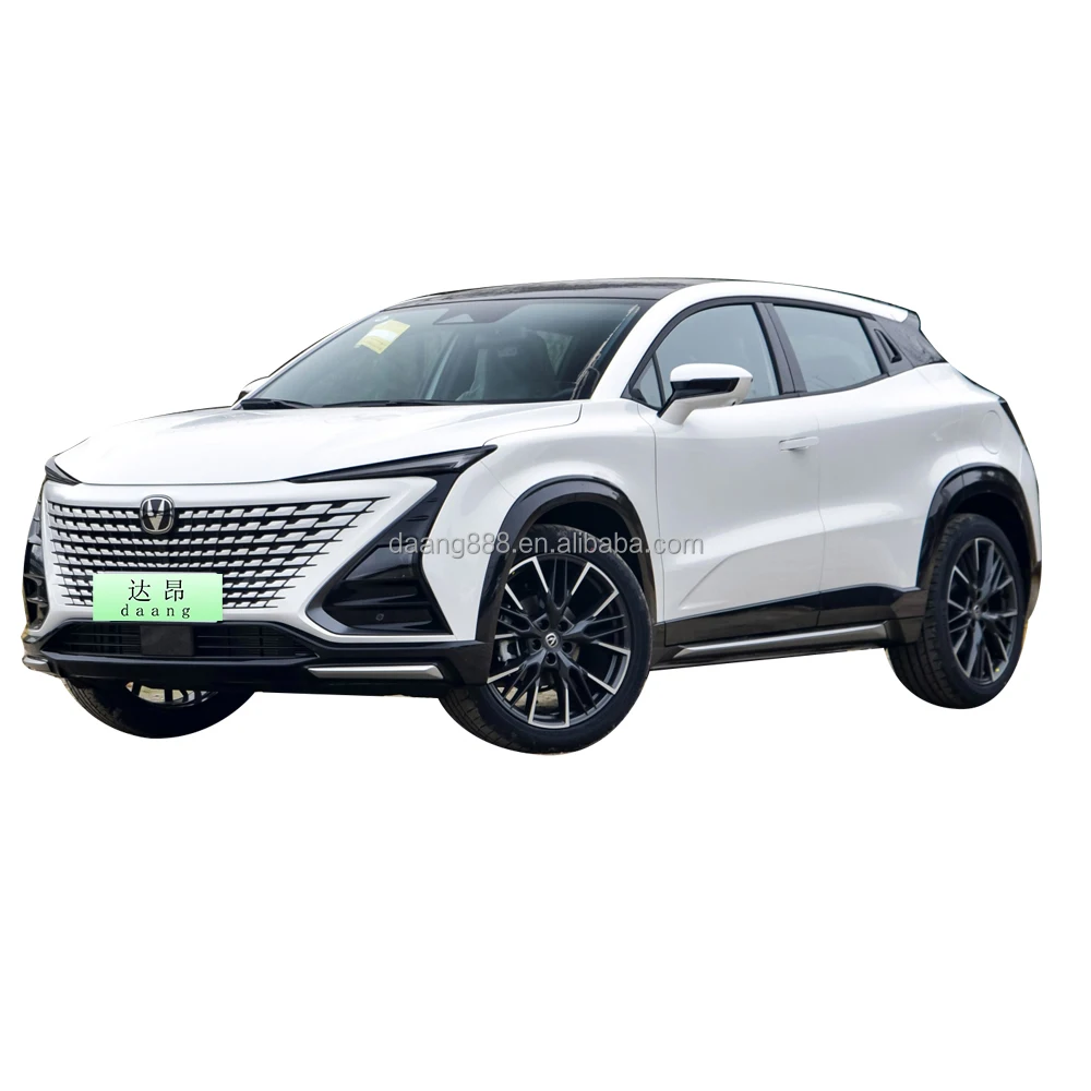 Chinese gasoline LHD vehicle Changan UNI-T 1.5T turbocharger compact automatic SUV new car with panoramic sunroof and image