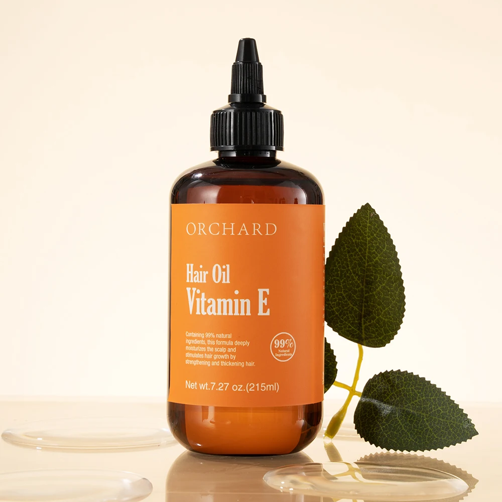 Оптовая продажа Уход за волосами укрепление и утолщение волос Витамин Е эфирное масло для