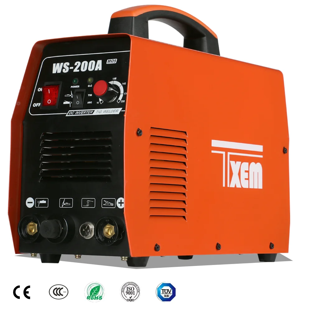 IGBT инвертор аппарат аргоновой дуговой сварочный DC TIG/MMA TIG TIG-200