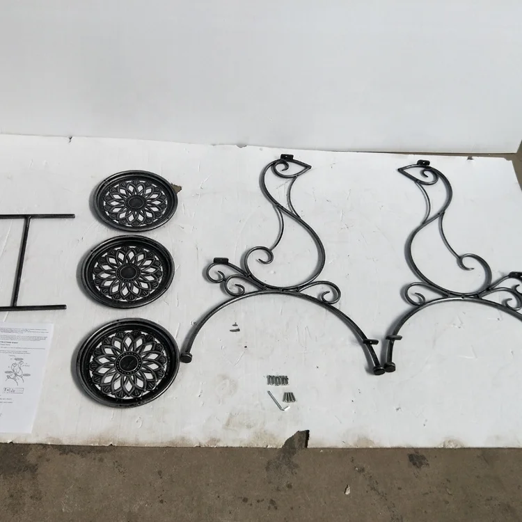 Indoor Outdoor Metal garden tiered flower stand corner plant stand