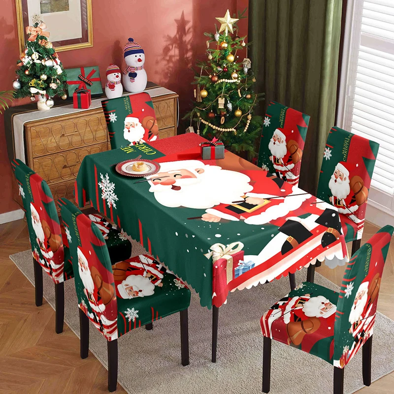 Custom Round Disposable Polyester Pe Pvc Plastic Wedding Birthday Party Wedding Dining Chair Covers Christmas Table Cloth Set