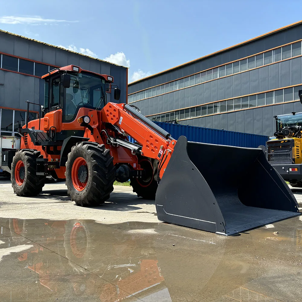 HIGH Quality CE china 3ton front end telescopic construction machine 4 wheel drive telescopic loader for sale