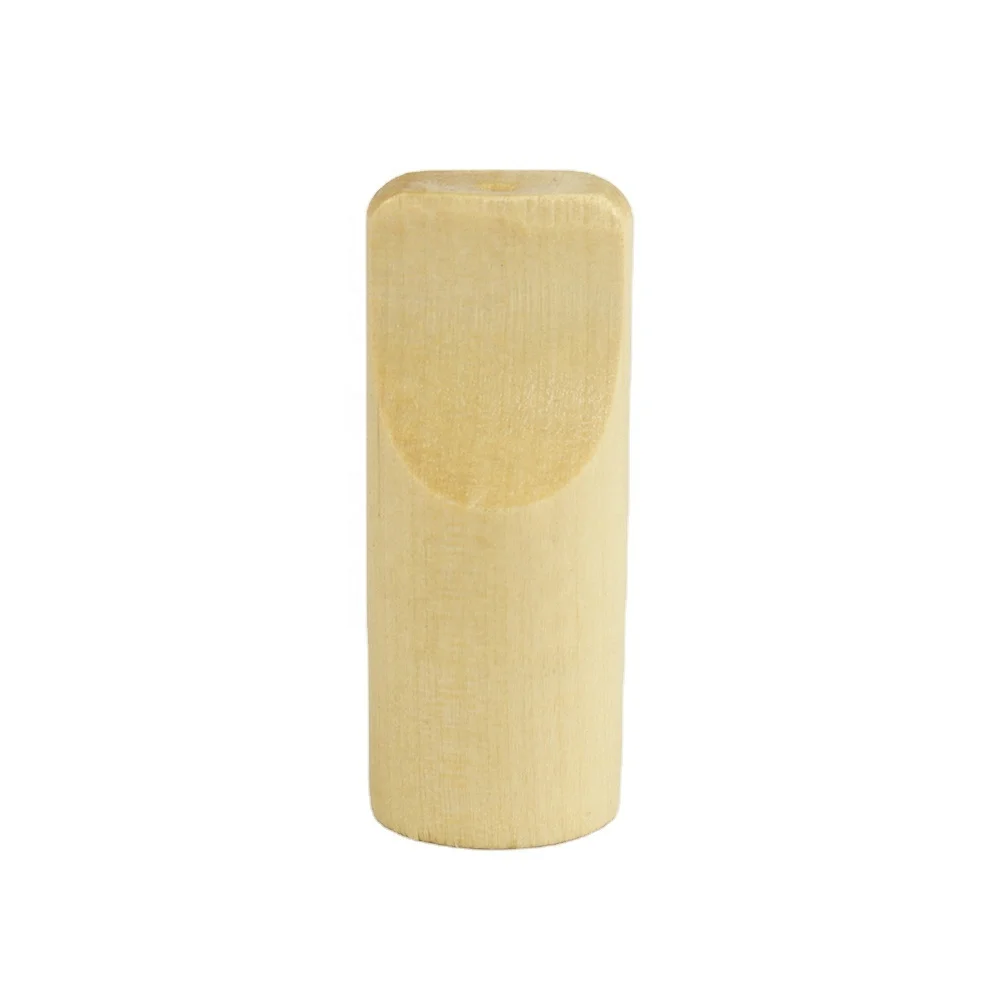 Good Selling Beige Customized Practical Professional Wood Cigar Mouthpiece Custom Cigarette Holder