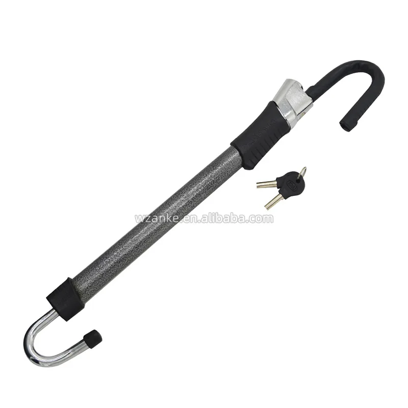 Universal Anti-Theft Clamp Heavy Duty Vehicle Safety Rotary Adjustable Lock Steering Wheel Lock