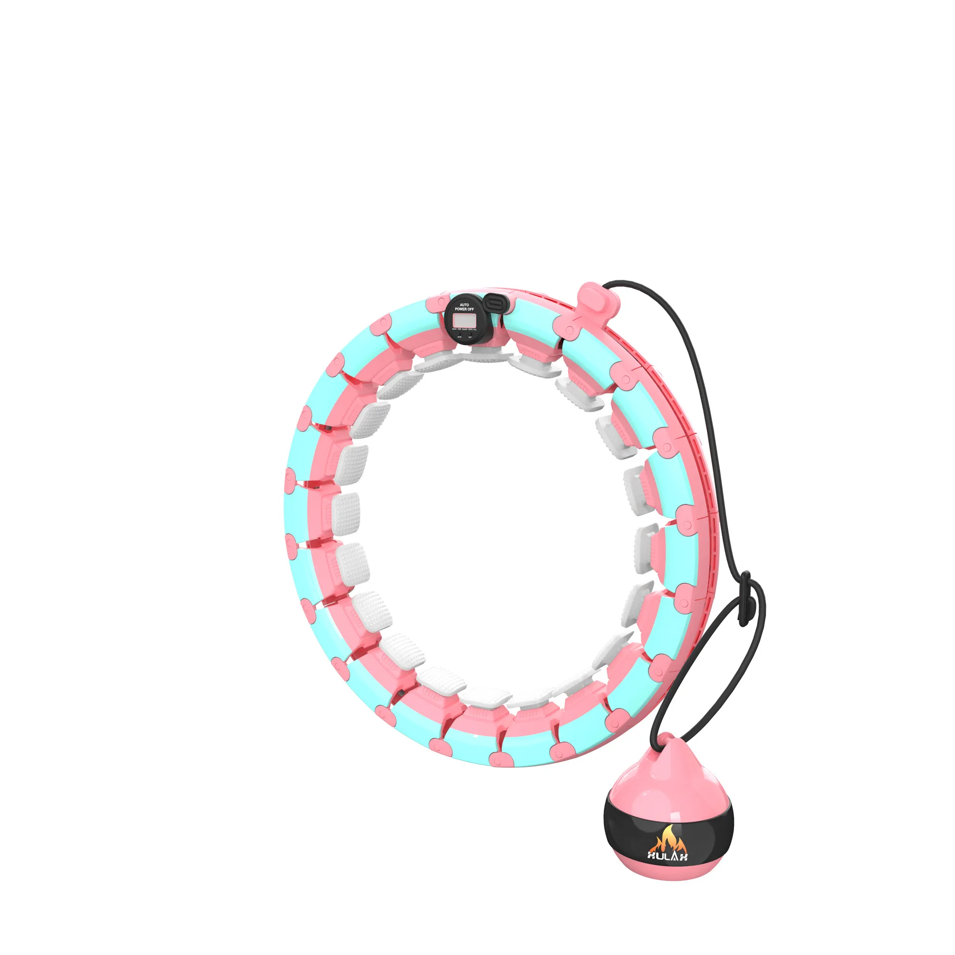 Умное кольцо Hula с петлями для живота, фитнес-оборудование, регулируемая длина, для похудения и потери веса, артефакт, тонкая талия, кольцо Hula