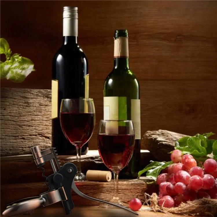 Wine accessories manual rabbit shaped wine bottle opener corkscrew