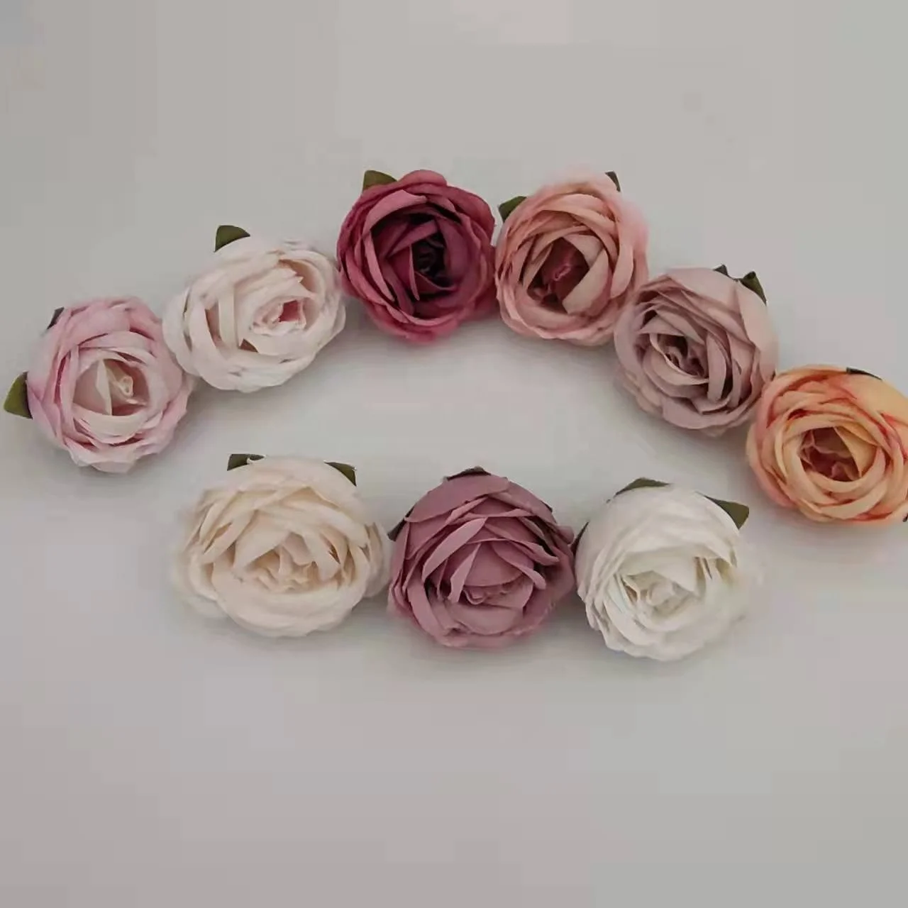 4 5 см искусственные розы цветок Шелковый корсаж diy свадебное цветочное украшение