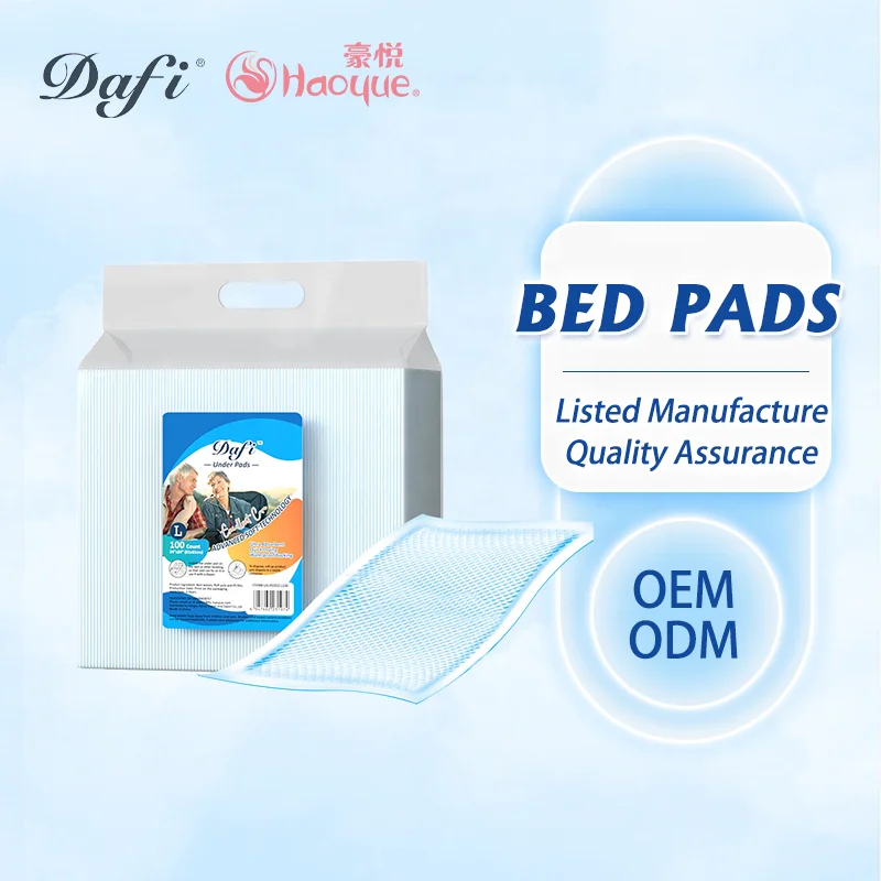 Custom Professional Adult Incontinence Disposable Bed Pads 60 X 90 Breathable Sanitary Underpads Toilet Tissue Type