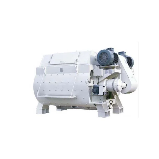 CHS1000 twin shaft concrete mixer with new design