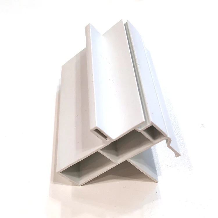 High quality outdoor plastic frame PVC extrusion profiles for window and door