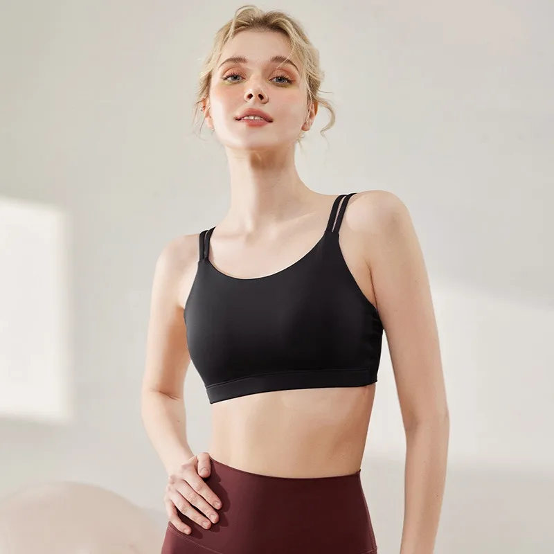 High impact yoga bra running wear women sports bra top fitness