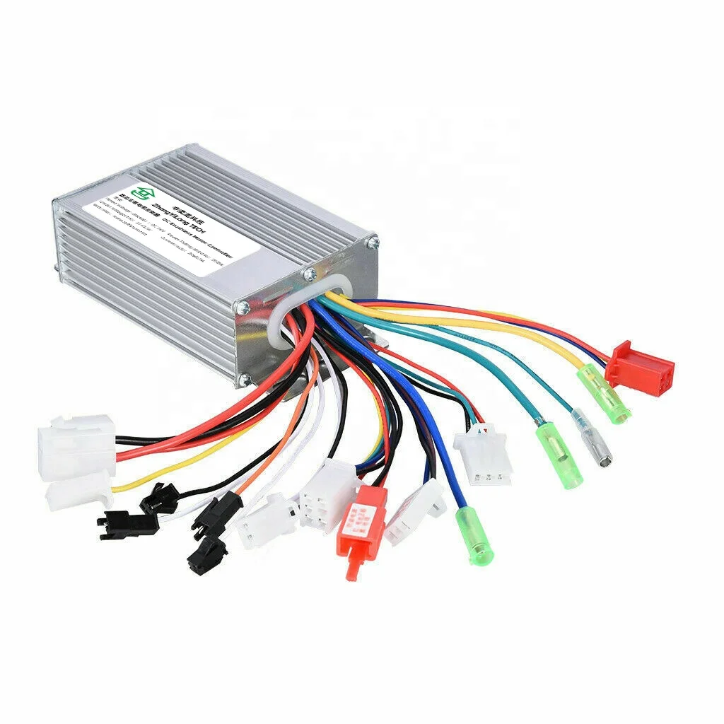 High Quality Electric Bicycle Scooter Controller 36V 42V 350W 500W Brushless DC Motor Speed Controller