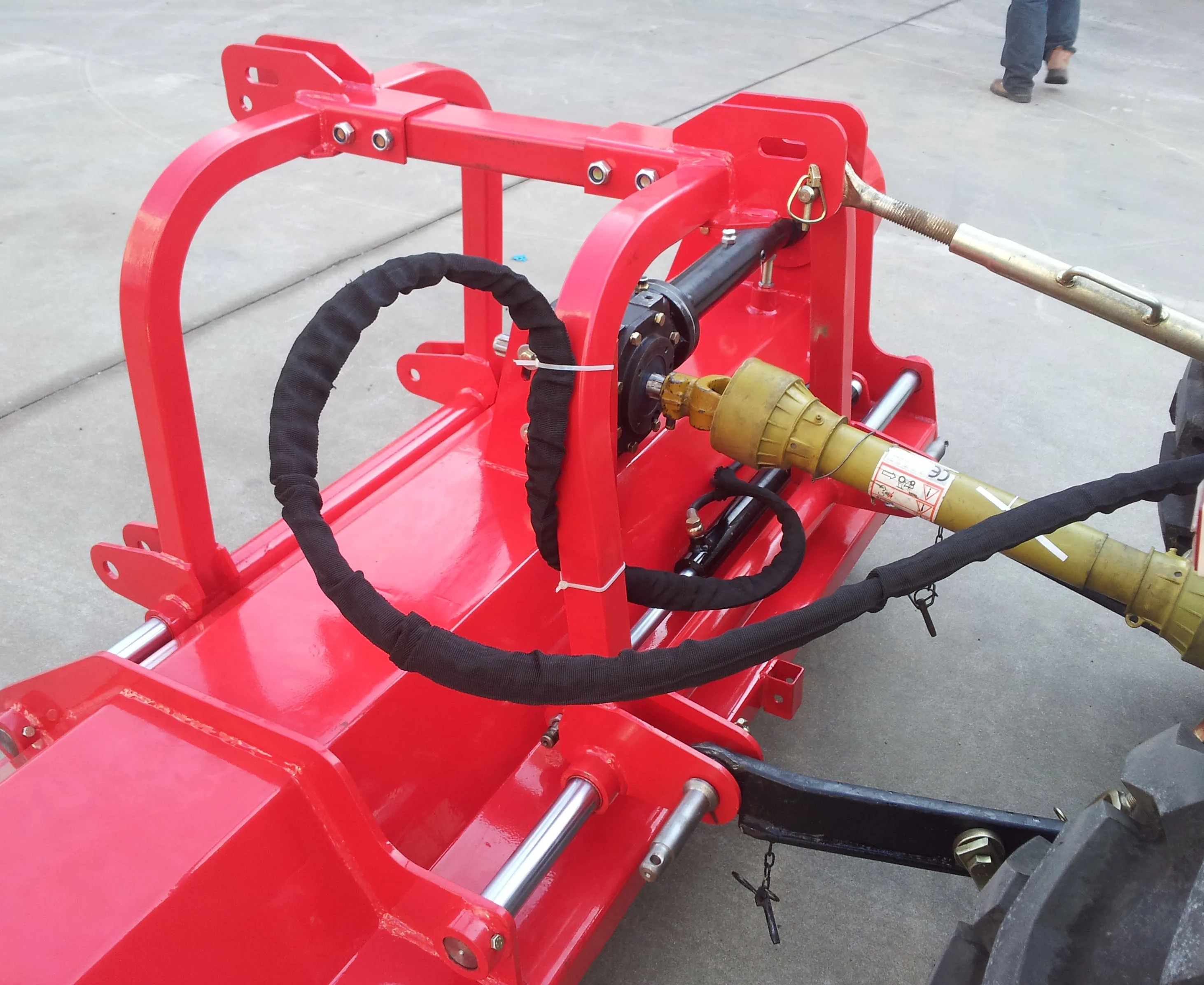 Tractor Flail Mower with Dual-mount for using at front or rear of tractors